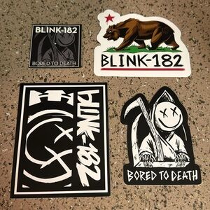 Blink 182 Sticker Set